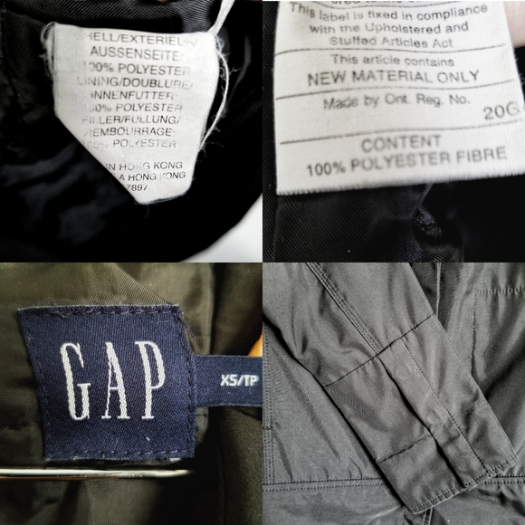 90s vintage: back jacket, GAP - Picture 6 of 6